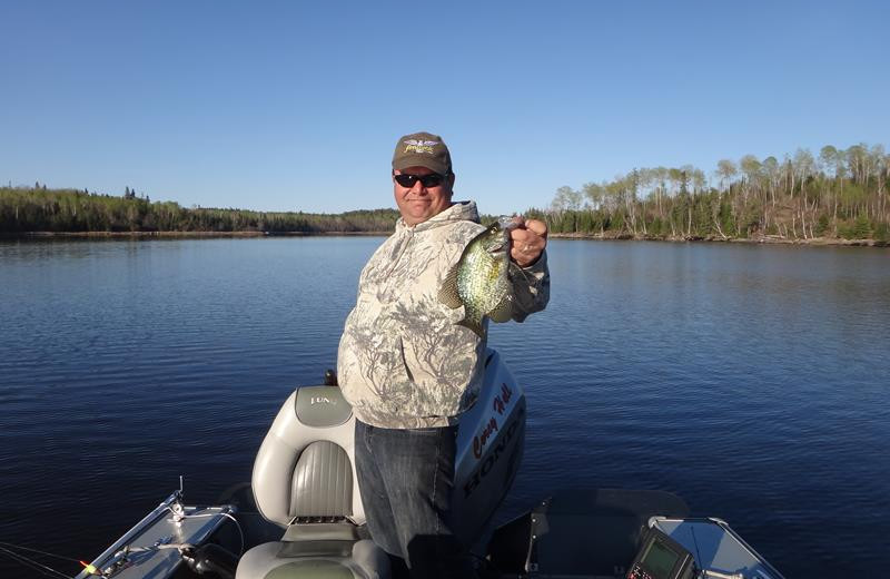 Fishing at Paradise Cove Resorts.