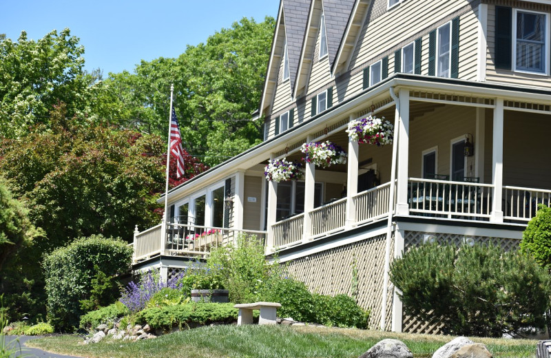 Exterior view of Five Gables Inn.