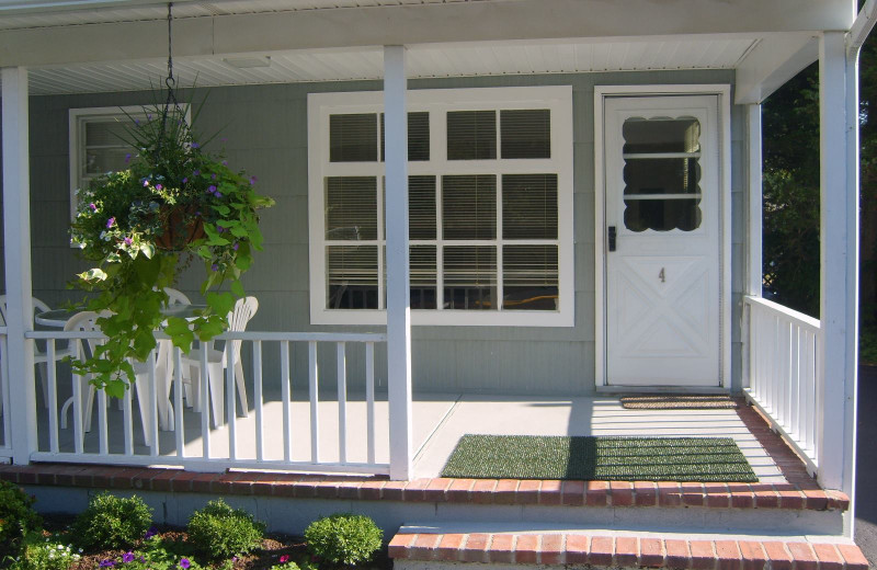 Cottage exterior at The Drake Inn Hampton Bays.