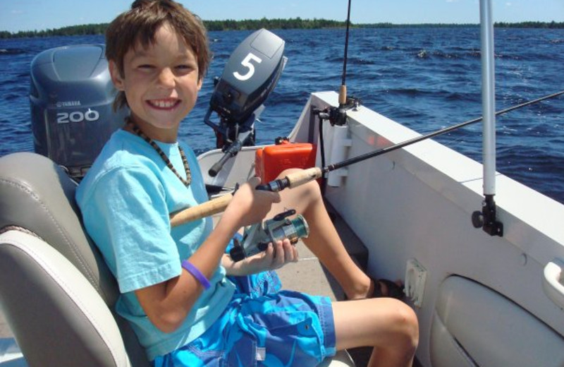 Fishing at Thunderbird Lodge