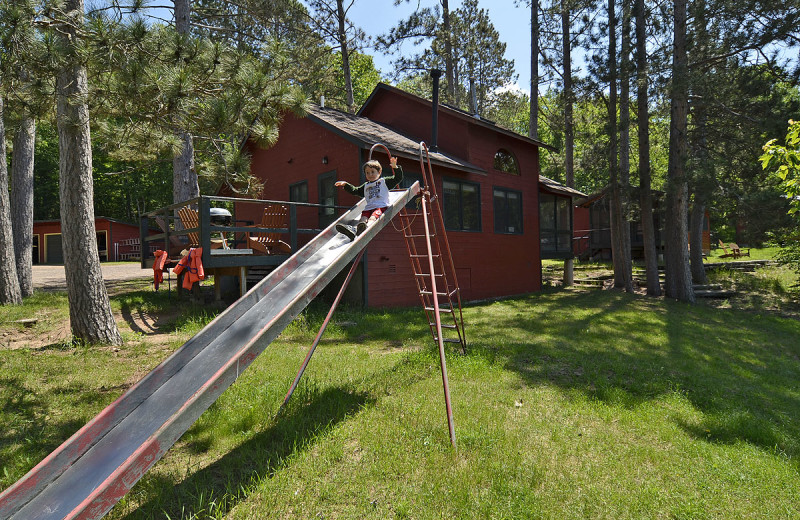 Exterior view of Delta Lodge.