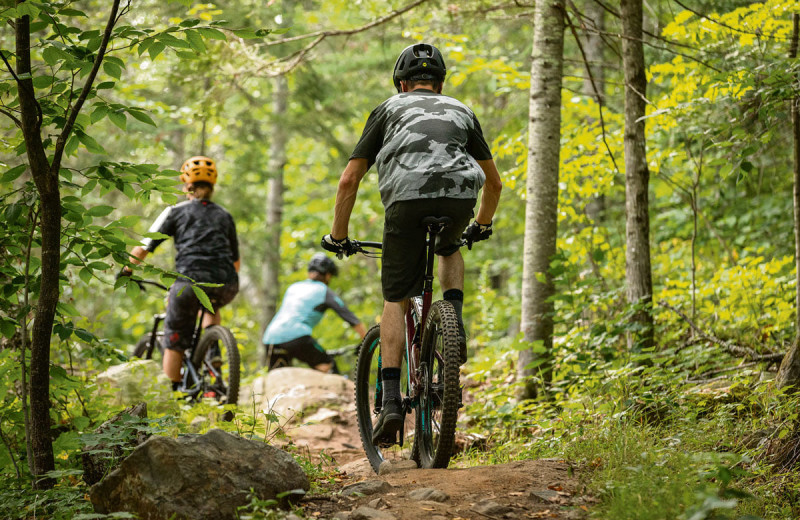 Biking at Homewood Suites by Hilton Mont-Tremblant Resort.