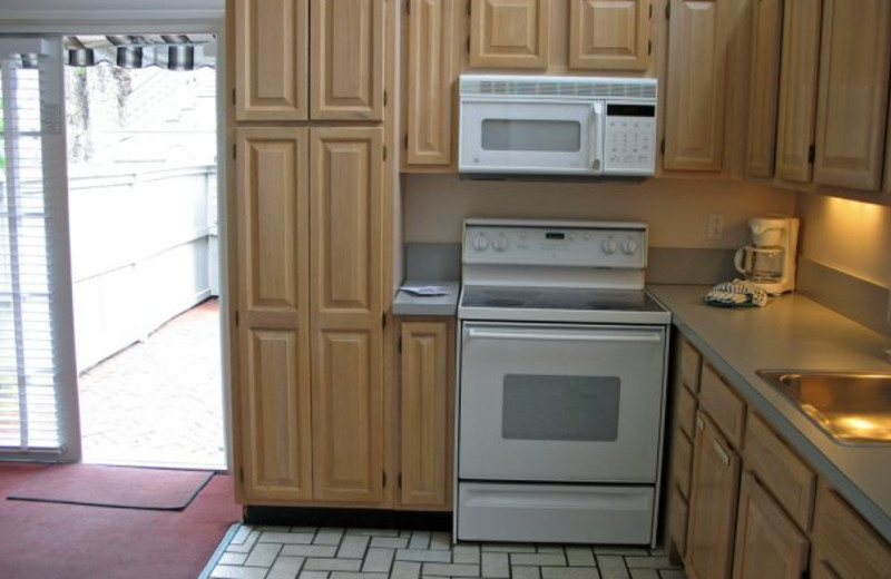 Studio suite kitchen at The Banyan Resort.