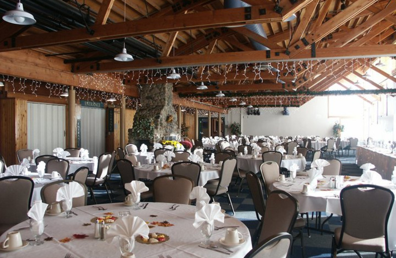 Wedding reception at Giants Ridge Golf and Ski Resort.