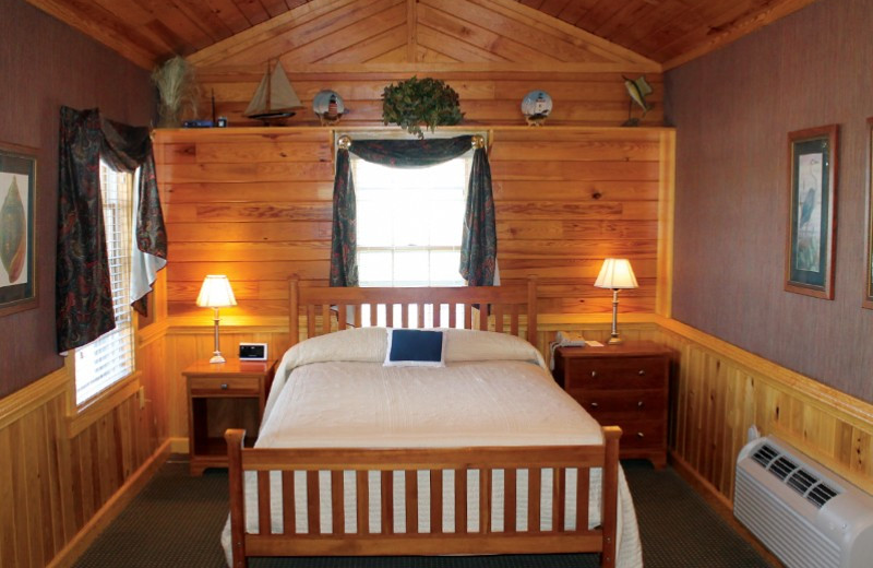 Cottage bedroom at Smithfield Station.