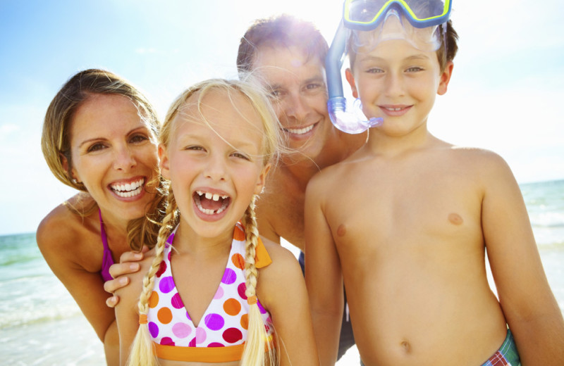 Family at Seascape Resort.