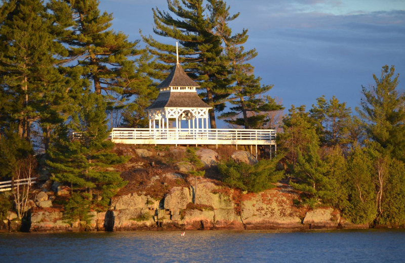 Gazebo at Bonnie Castle Resort.