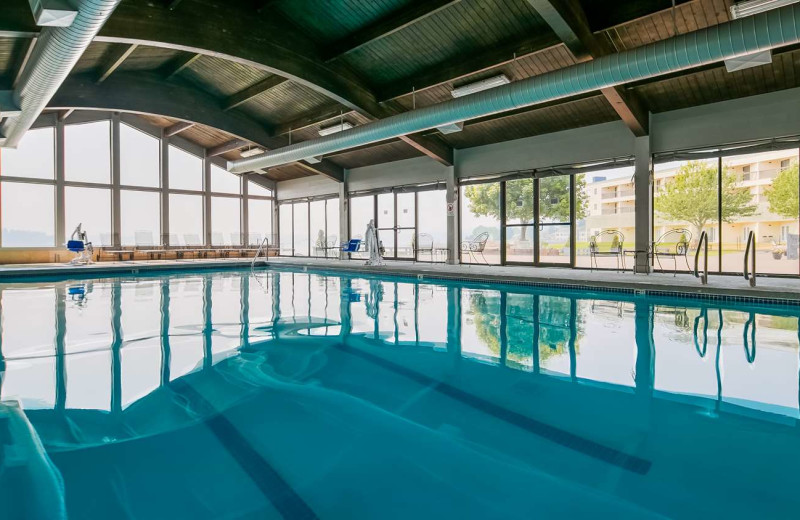 Indoor pool at Best Western Plus Silverdale Beach Hotel.