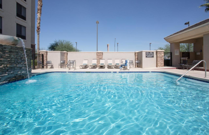 Outdoor pool at Hilton Garden Inn Phoenix/Avondale.