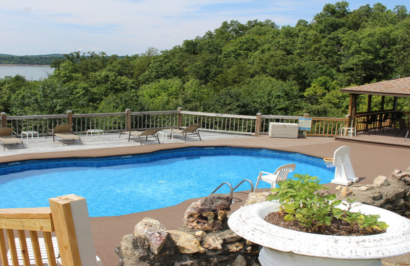 Pool at Blue Lady Resort.