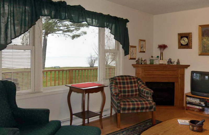 Rental living room at Superior Rentals.