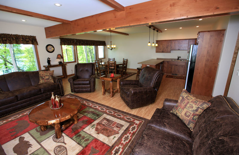 Interior at East Silent Lake Vacation Homes.