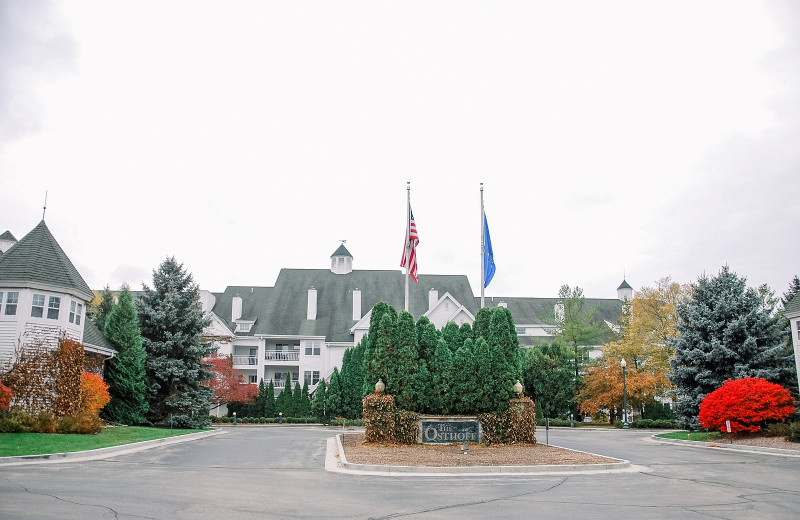 Front entrance of The Osthoff Resort