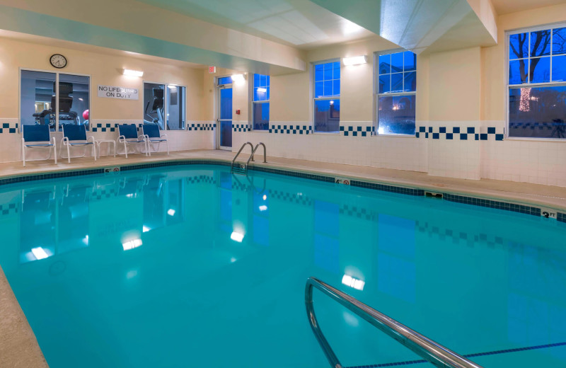 Indoor pool at Fairfield Inn Kansas City Downtown.