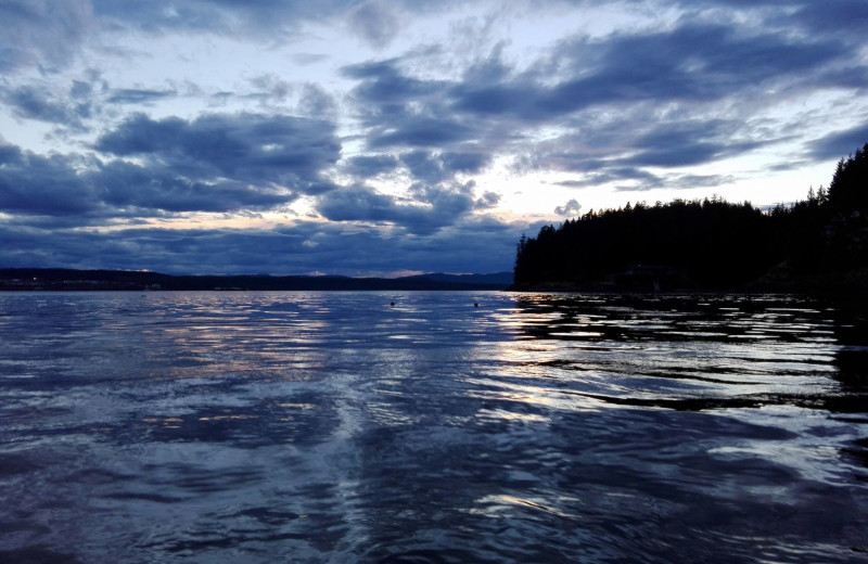 Lake view at Seascape Resort.