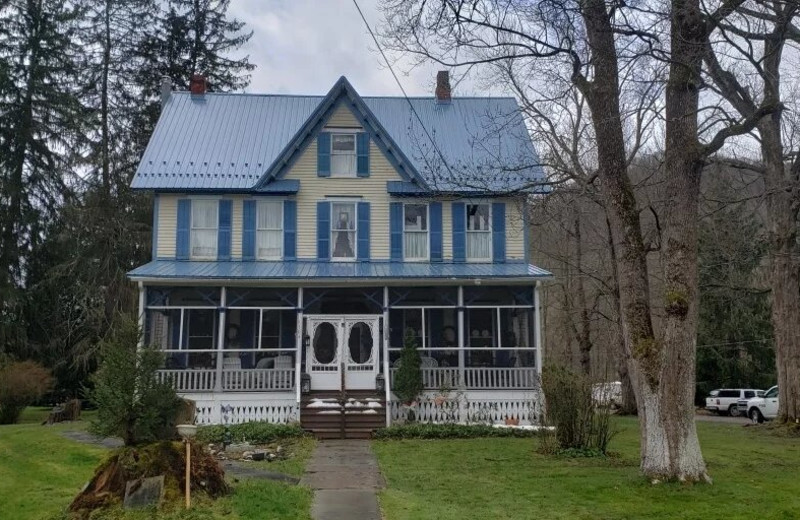 Exterior view of First Fork Lodge.