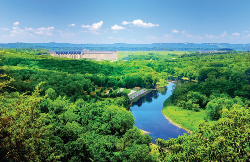 Scenic view at Thousand Hills Golf Resort.