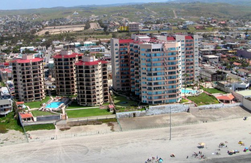 Aerial View of Rosarito Inn Condominium 