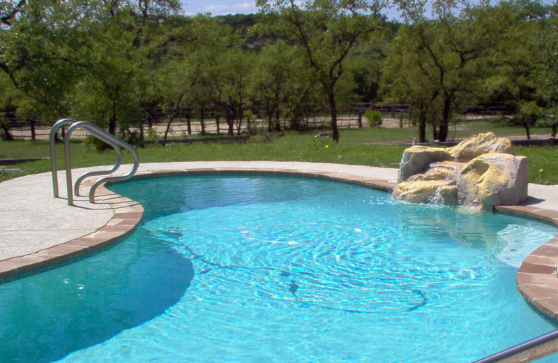 Outdoor pool at Rancho Cortez.