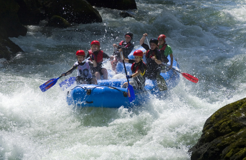 Rafting at Little Main Street Inn.