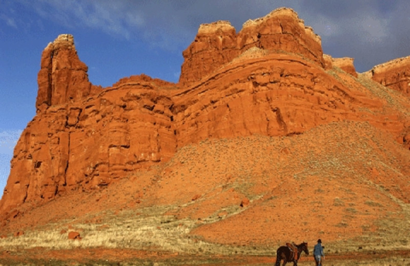 Horseback riding near The Hideout Lodge & Guest Ranch.