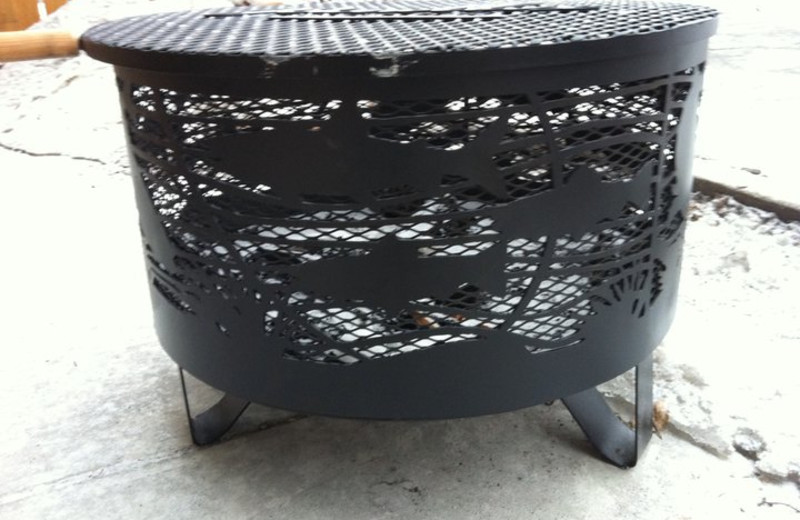 Fire Pit at Paintbox Lodge