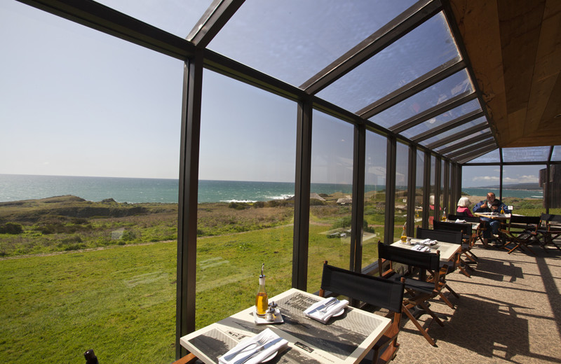 Dining at Sea Ranch Lodge.