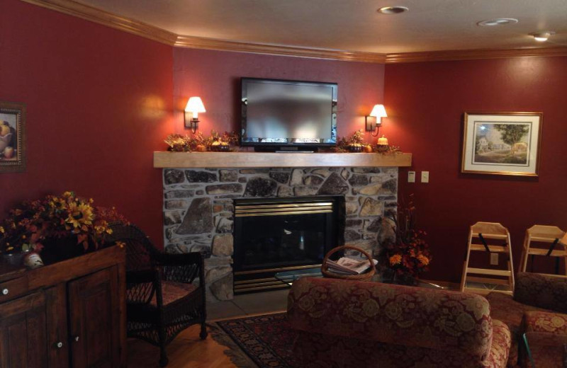 Lobby area at Homestead Suites.