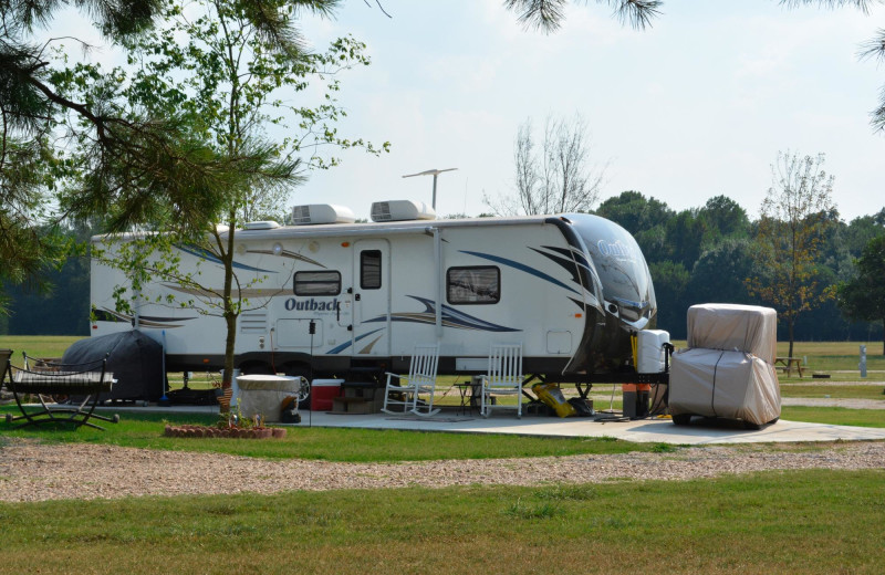 RV campground at MarVal Resort.