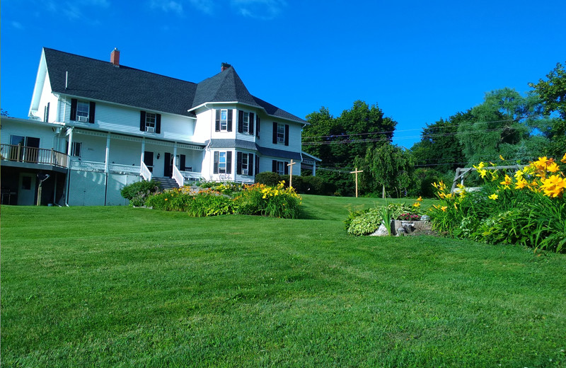 Exterior view of The Fox and The Grapes Bed and Breakfast.