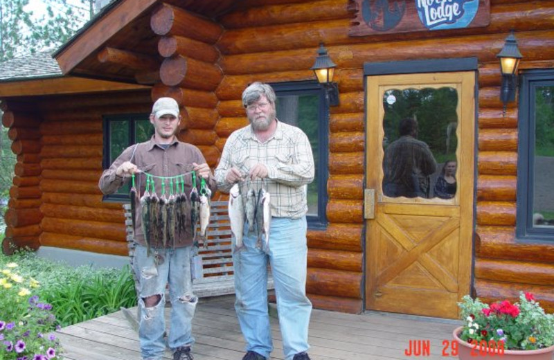 Big catch at Nor'Wester Lodge.