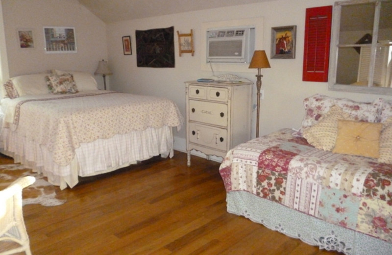 Guest room at Hickory Hill Country Inn.