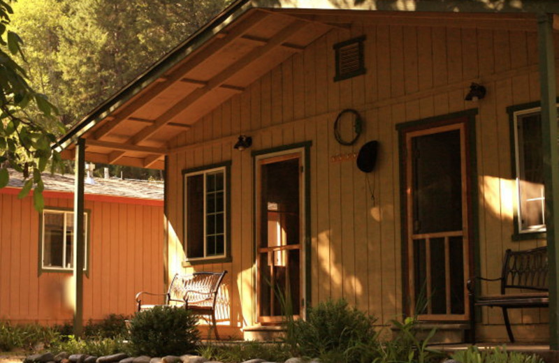 Cabin Exterior at Marble Mountain Guest Ranch