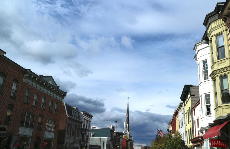 View from Hudson City Bed & Breakfast.