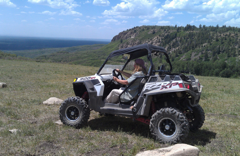 ATV at Echo Basin Cabin And RV Resort.