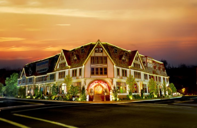 Exterior view of Grand Bohemian Hotel Asheville.