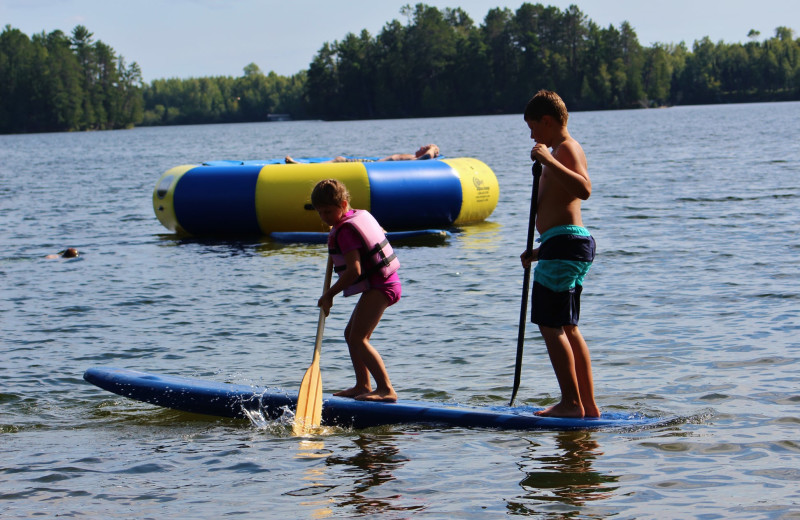 Lake at Loon Point Resort.