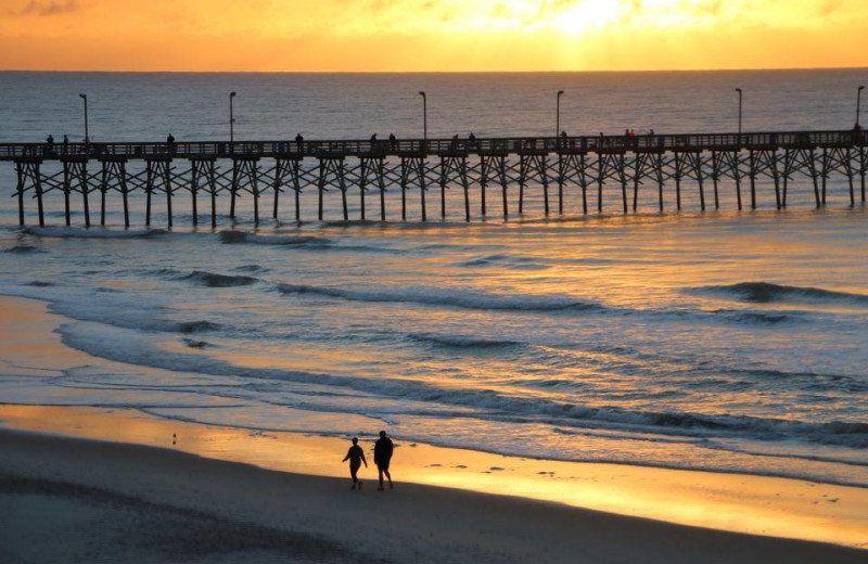 Walk along the beach at Treasure Realty.