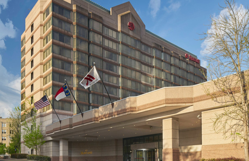 Exterior view of Durham Marriott at the Civic Center.