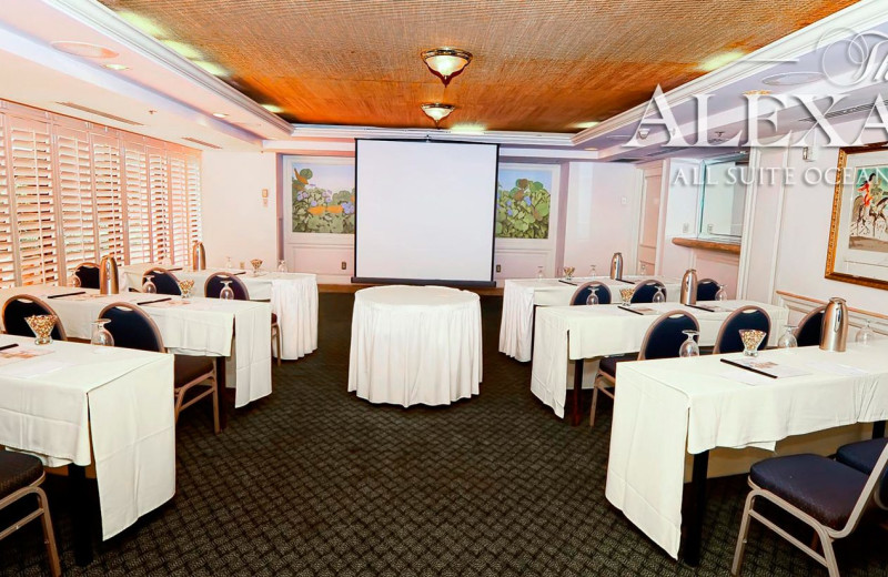 Meetings at The Alexander All Suite Oceanfront Resort.