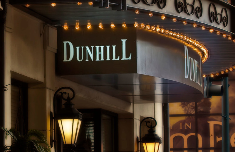 Exterior view of The Dunhill Hotel.