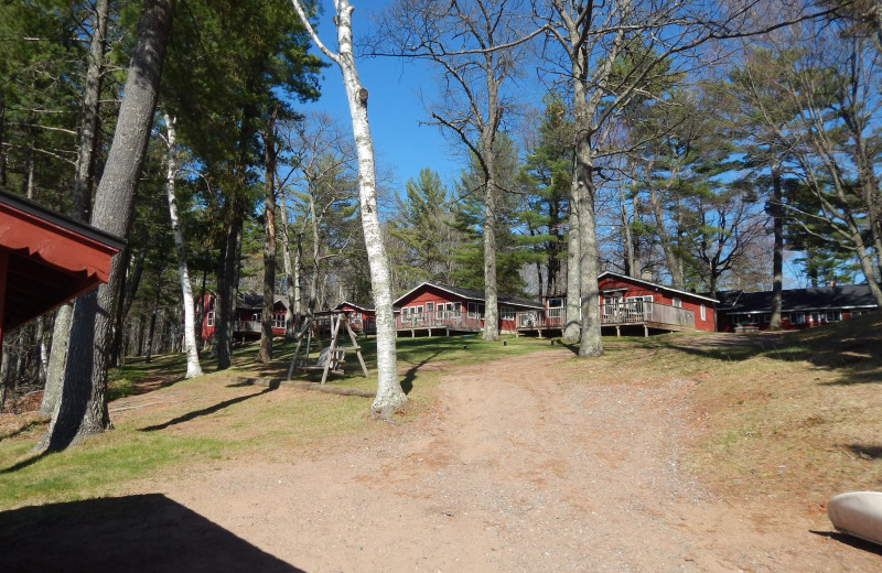 Cabins at Wild Goose Resort.