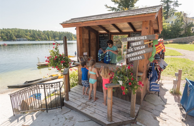 Bar at Golden Arrow Lakeside Resort.