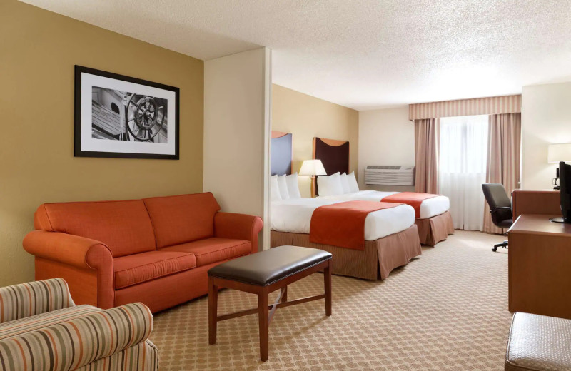 Guest room at Country Inn