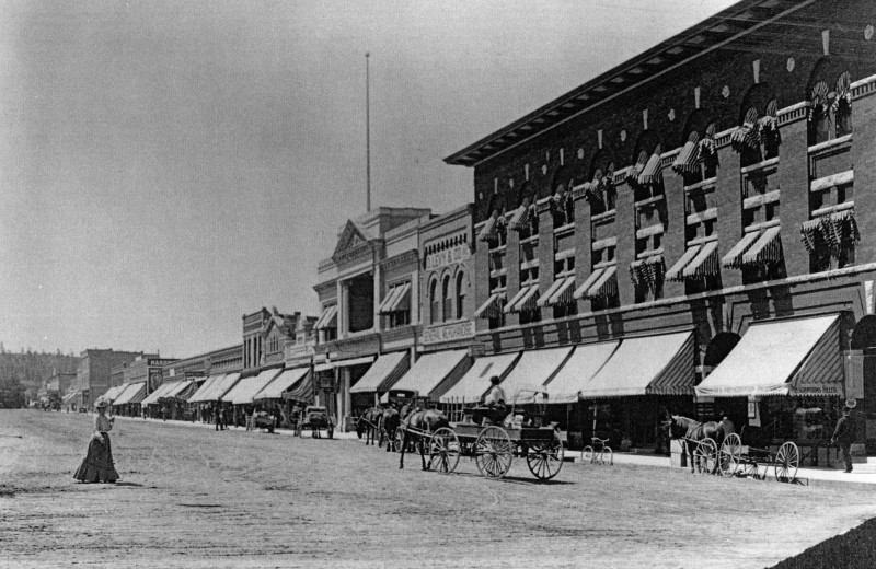 Historic photo of Hotel St. Michael.