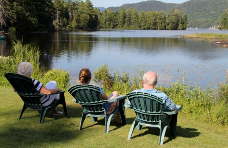 Relaxing at Wildwood on the Lake.