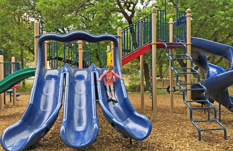 Playground at Yogi Bear's Jellystone Park™ Camp-Resort Hill Country.