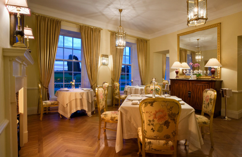 Dining room at Castlemartyr.