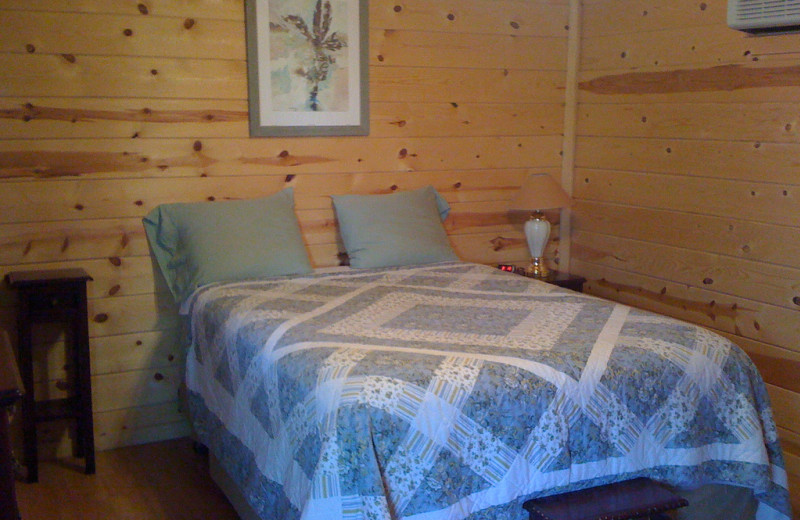 Guest bedroom at Rancho Cortez.