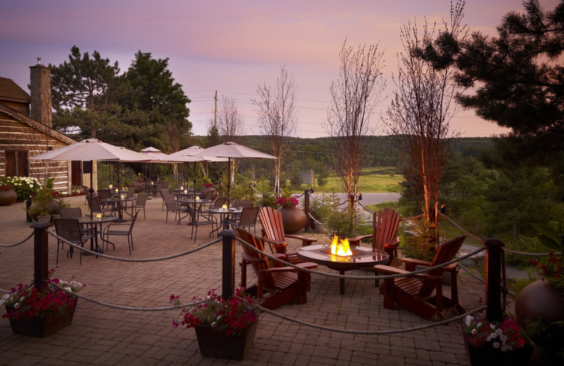 Patio at Deerhurst Resort.